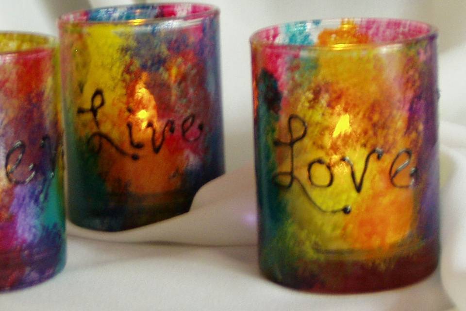 Votive candle holders. Design of your choice.