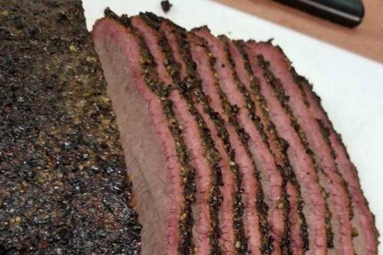 Prime grade brisket