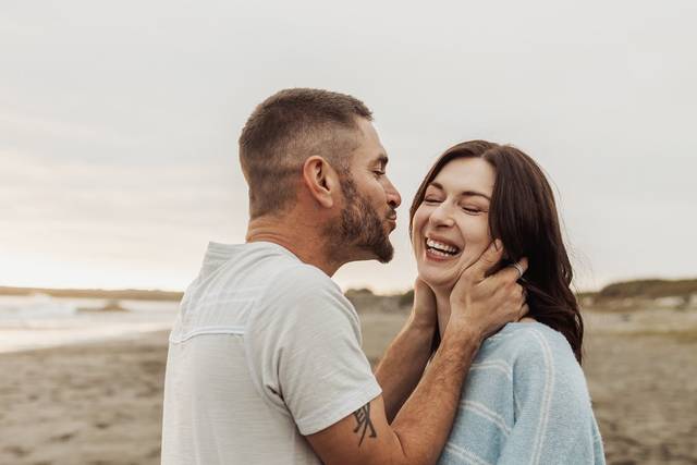 Cutest Beach Engagement