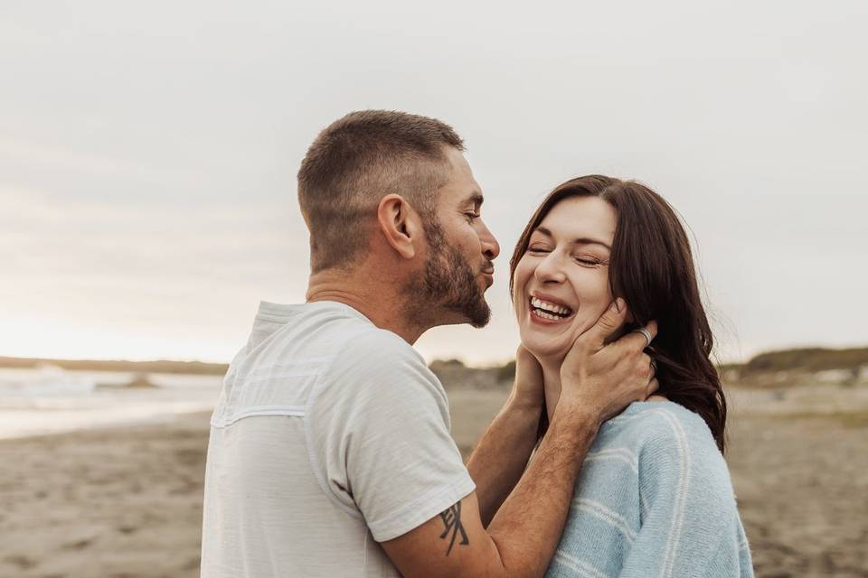 Cutest Beach Engagement