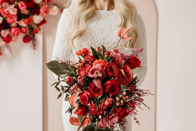 Cascade Bridal Bouquet