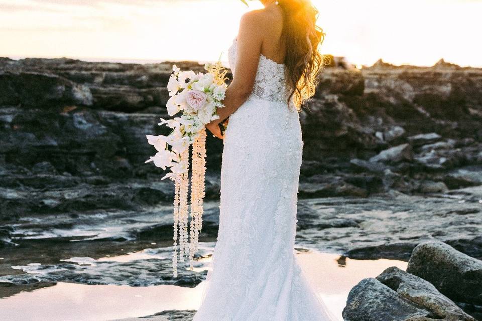 Cascade bouquet