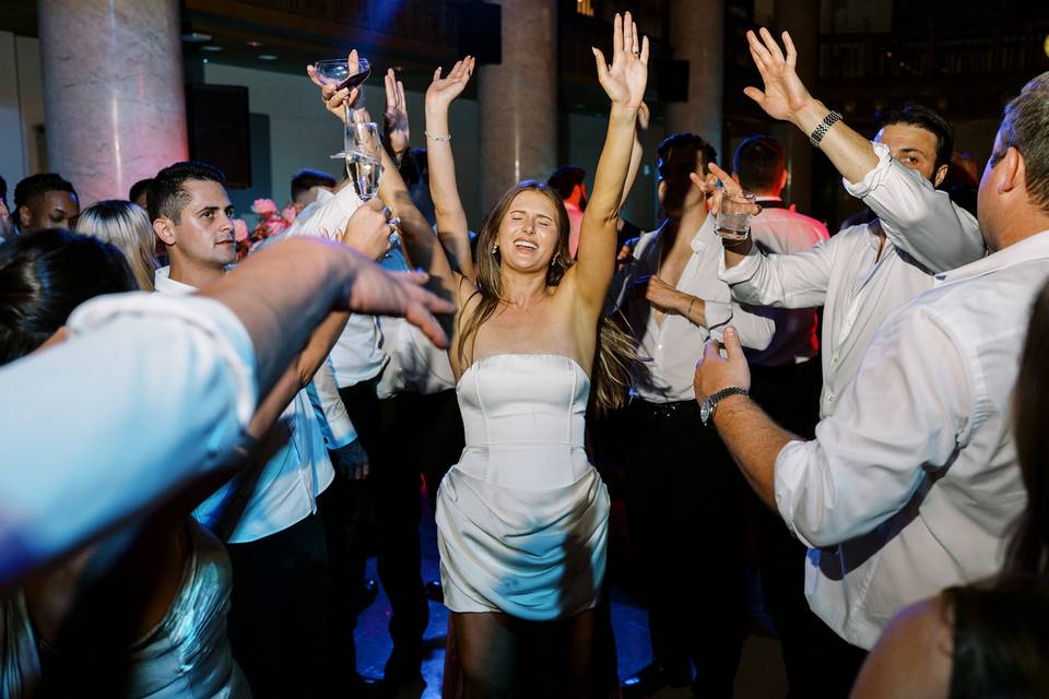 Dancing at Treasury