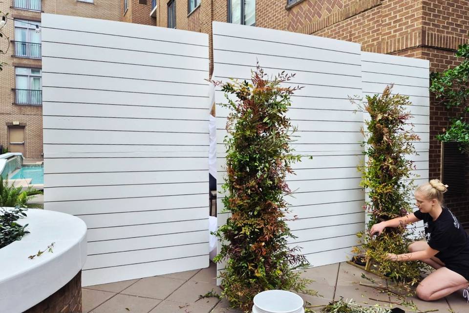 3 pcs 8 foot custom panels & d