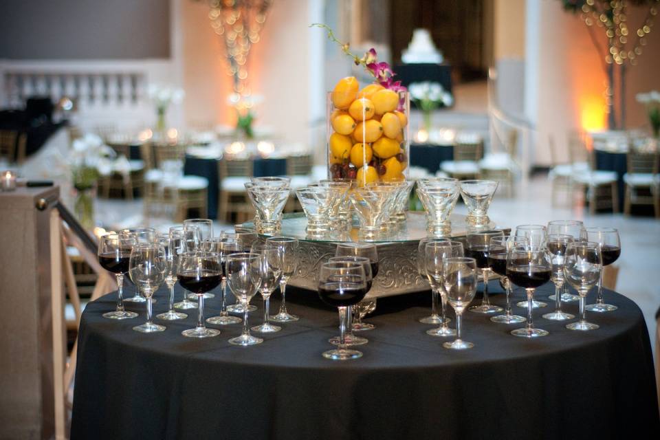 Elegant Wine Table