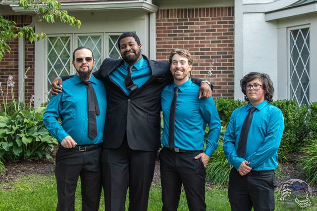 John & His groomsmen