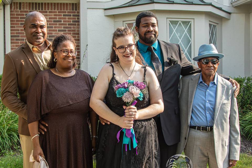 Hohn & Emily with Johns family