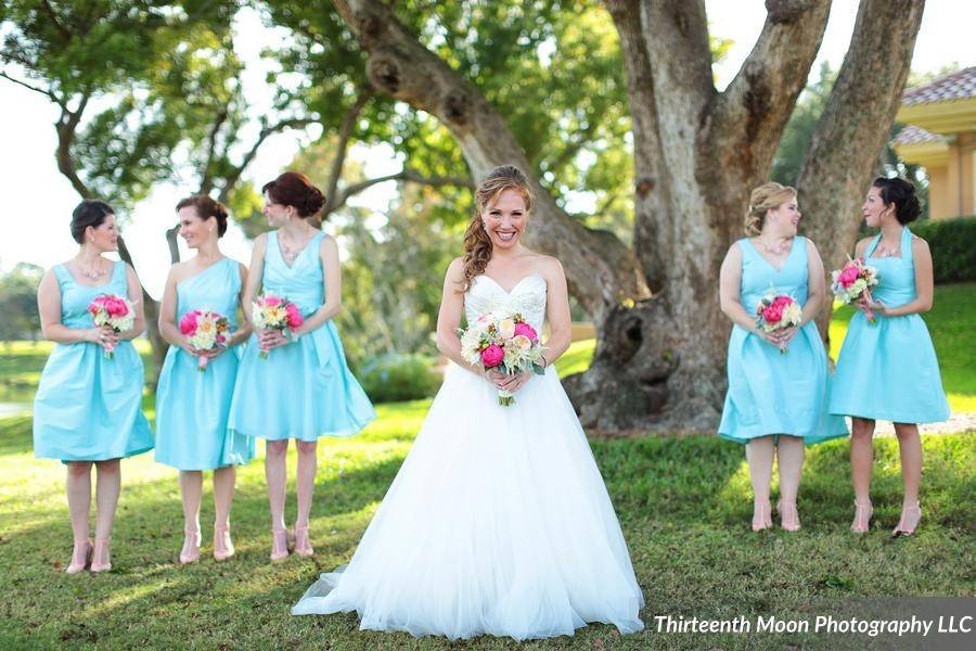 Bridal party - Thirteenth Moon Photography LLC