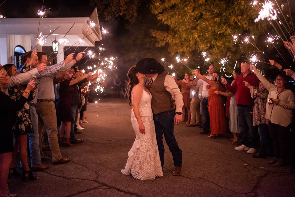 Sparkler Entrance