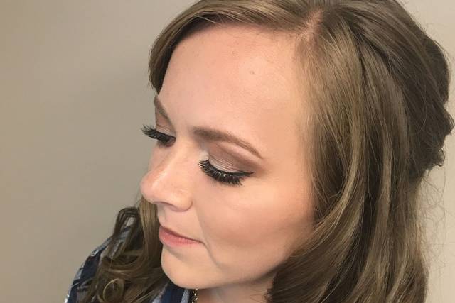 Brunette hair