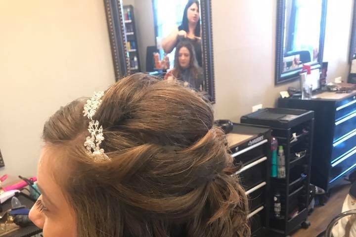 Bridal Hair by Kim