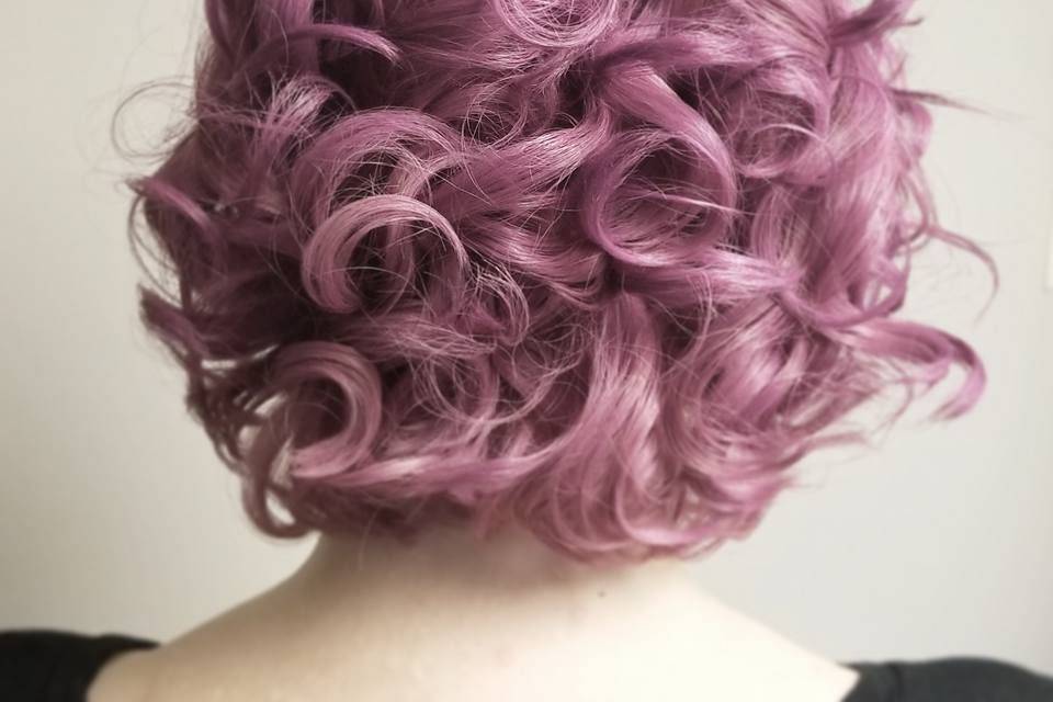 Violet hair