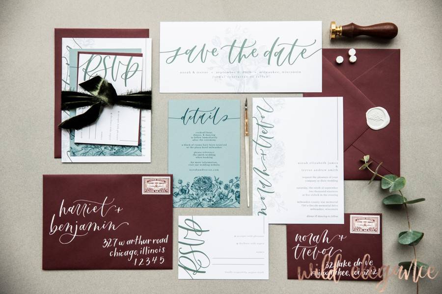 Romantic Invitation Suite