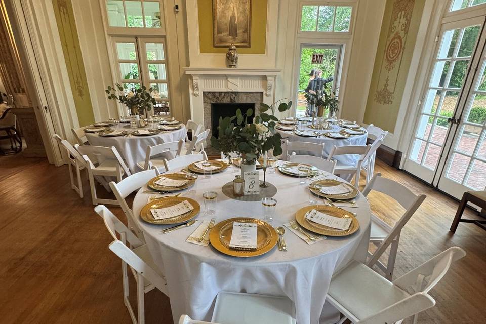 Dinner set up