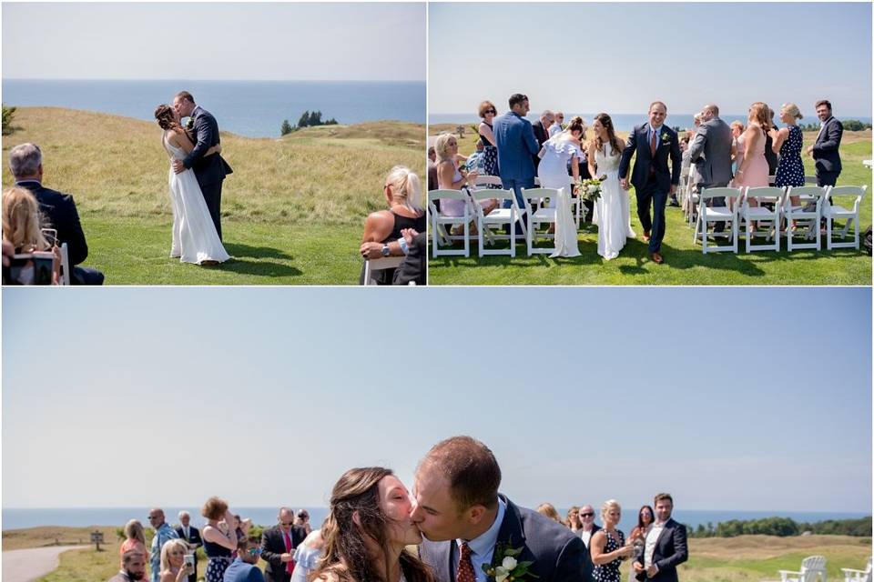 Wedding Arcadia Bluffs M+N