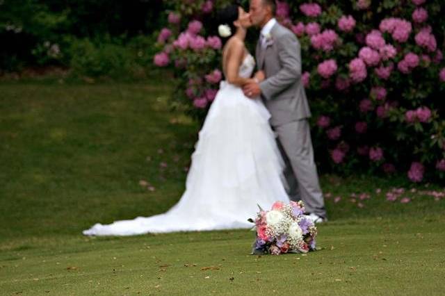 Couple kissing