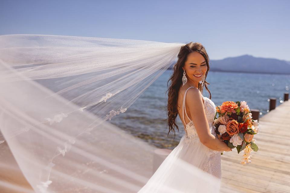 Airbrush bridal makeup