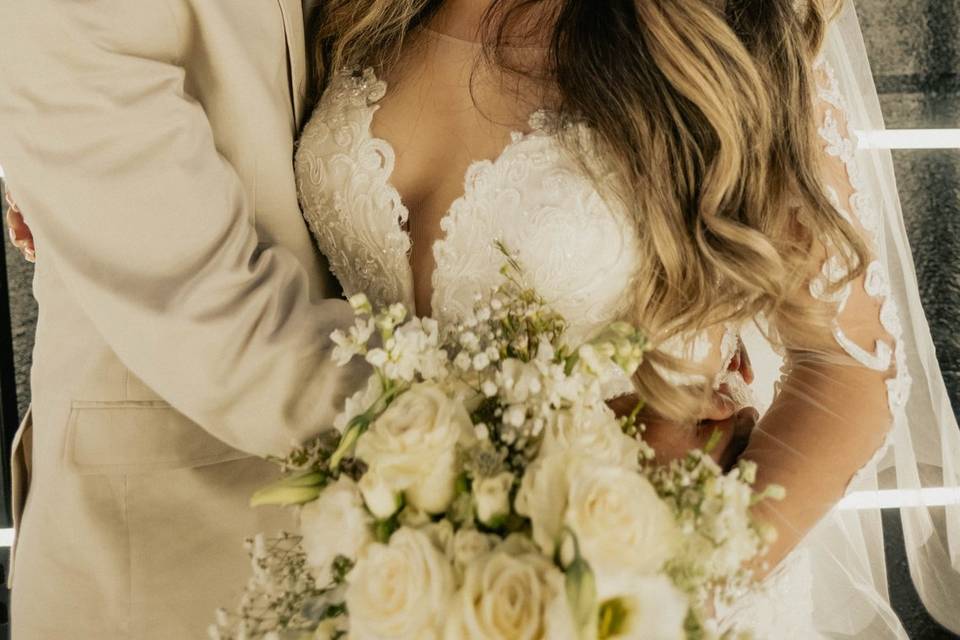 Airbrush bridal makeup