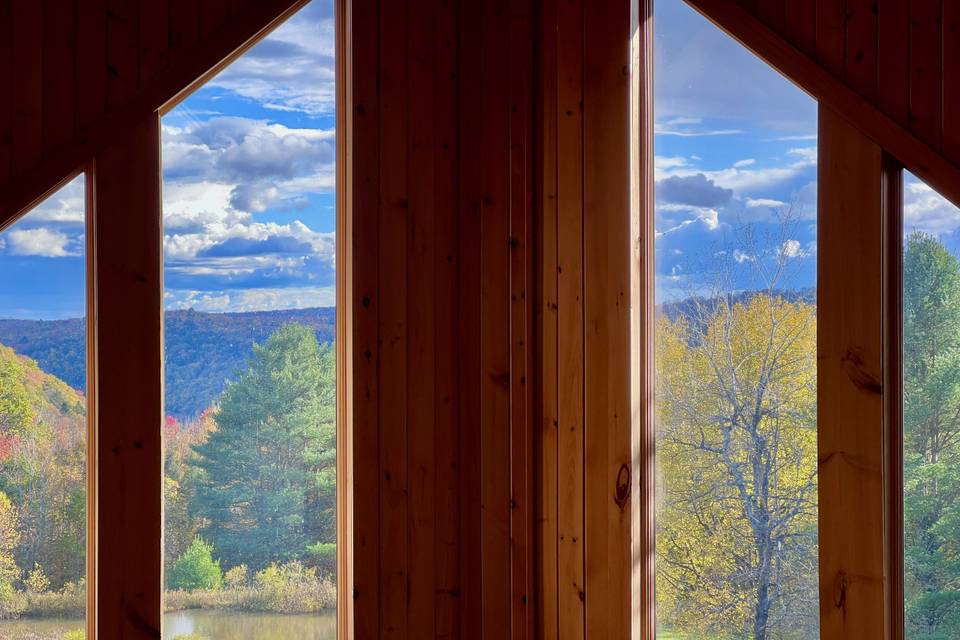 View from living room