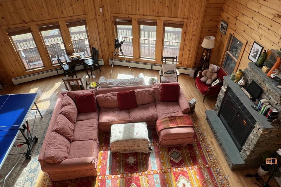 Living room big comfy sofa