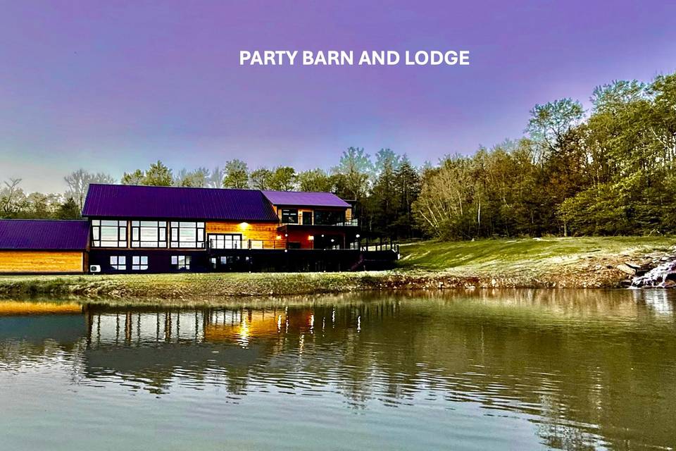 Waterfront party barn lidge