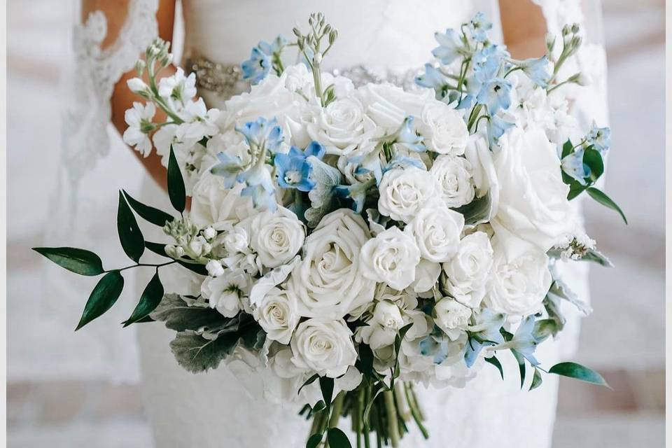 Close up Bridal bouquet