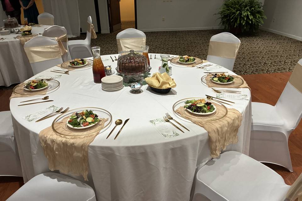 Banquet Setting