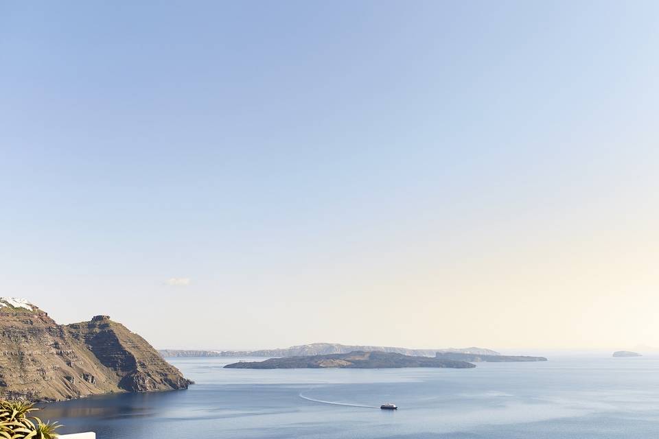 Santorini vistas