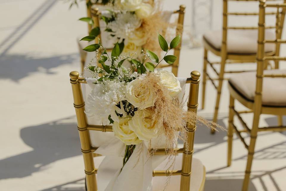 Ceremony aisle