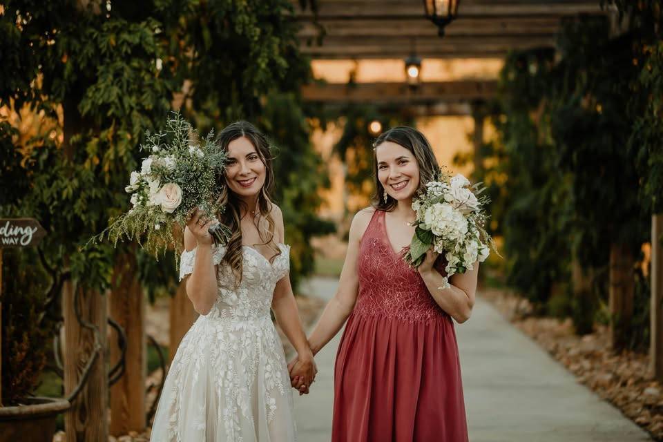 Rustic Farmhouse Bridal Floral