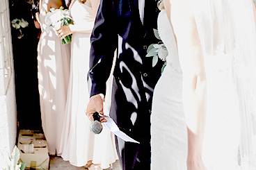 Dj bo with the bride