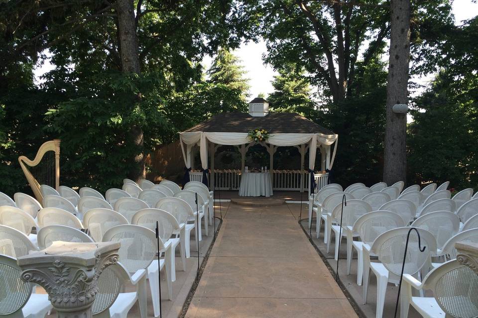 Ceremony set-up