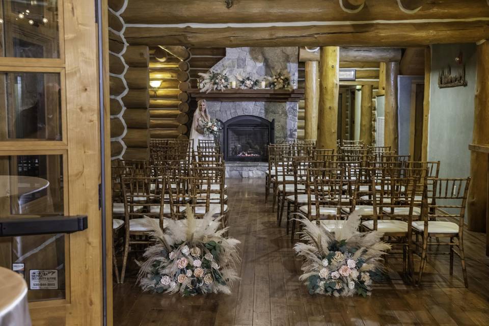 Inside ceremony