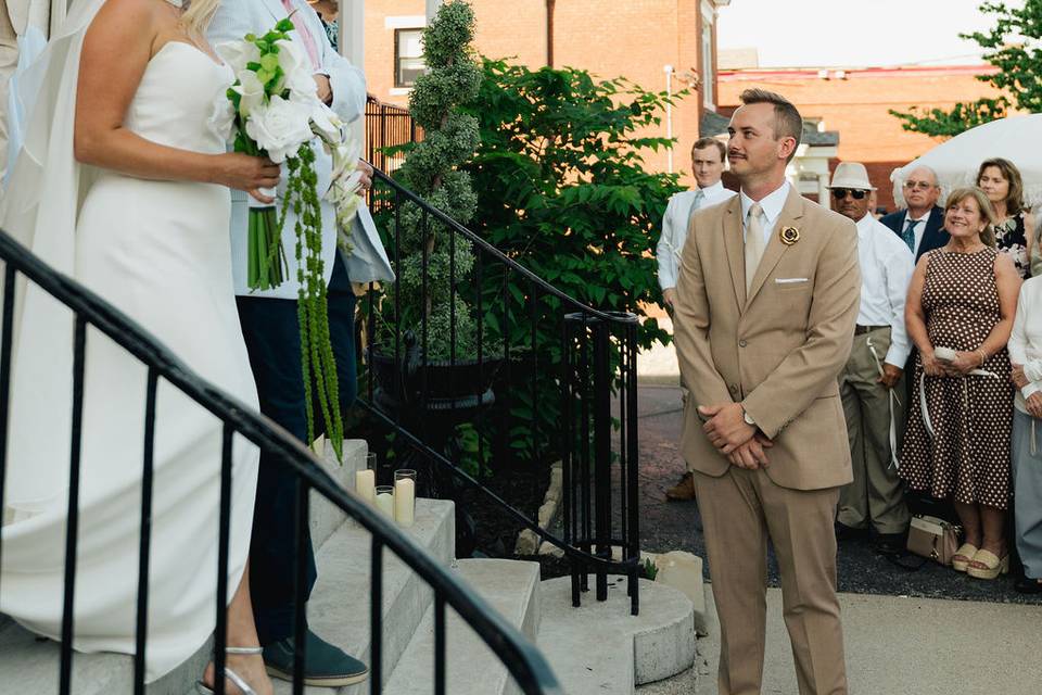 Outdoor ceremony