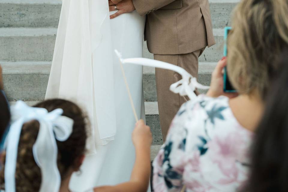 Outdoor ceremony