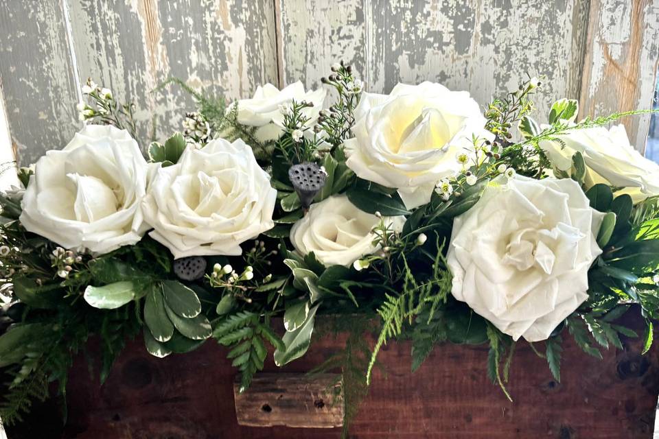 Florals in Vintage Drawers