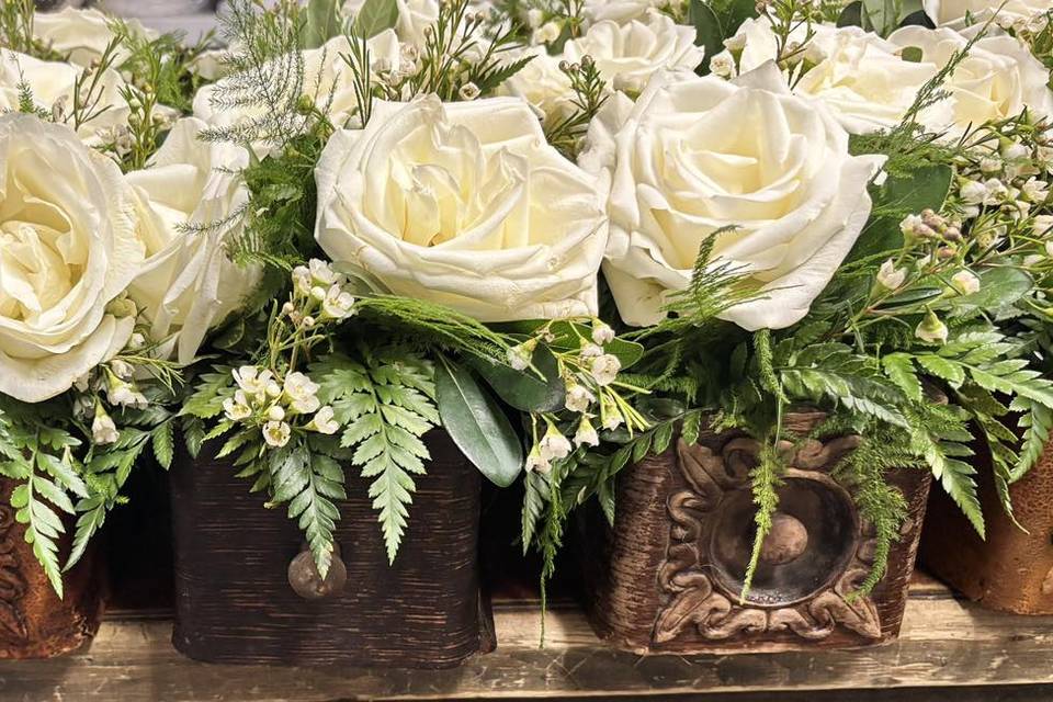 Florals in Vintage Drawers