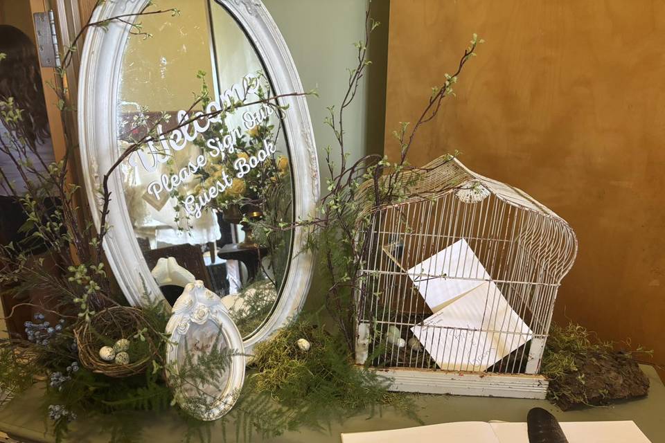 Guest Book Display Inspo