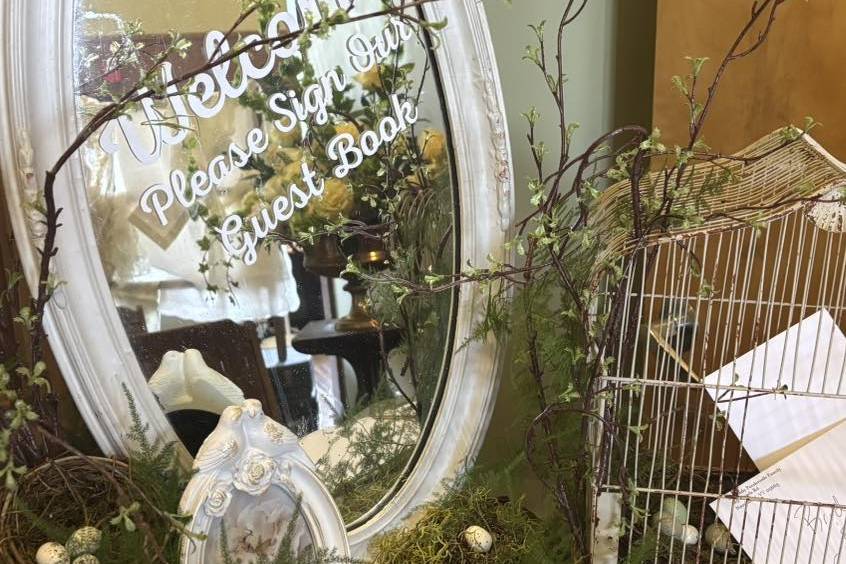 Guest Book Display