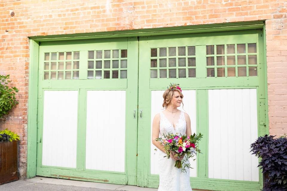 Classic barn door