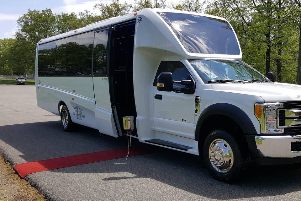 18 Passenger Cadillac Escalade ESV Stretch Limousine - Santos VIP Limousine of New Jersey