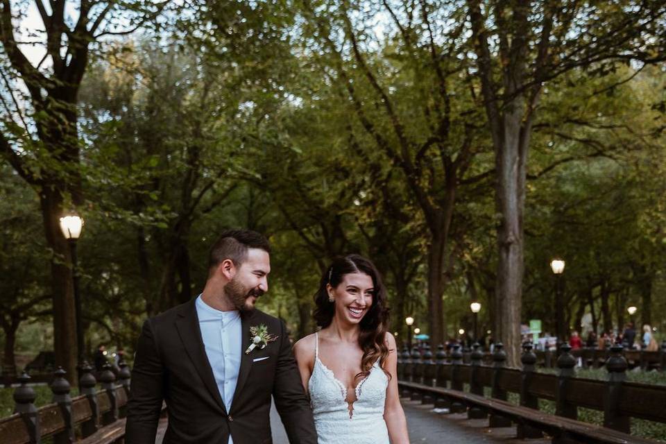 Elopement in Central Park