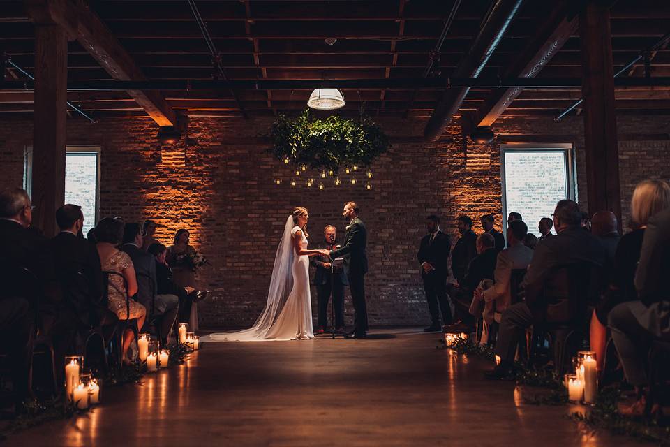 Ceremony in Loft