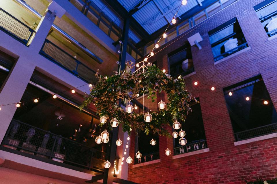 Ceiling in North/Atrium