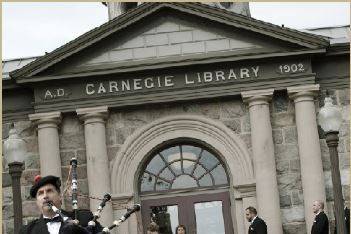 Outdoor ceremony Recessional.