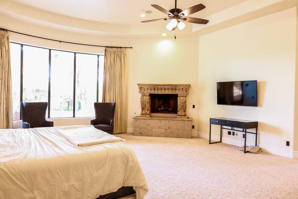 Master fireplace