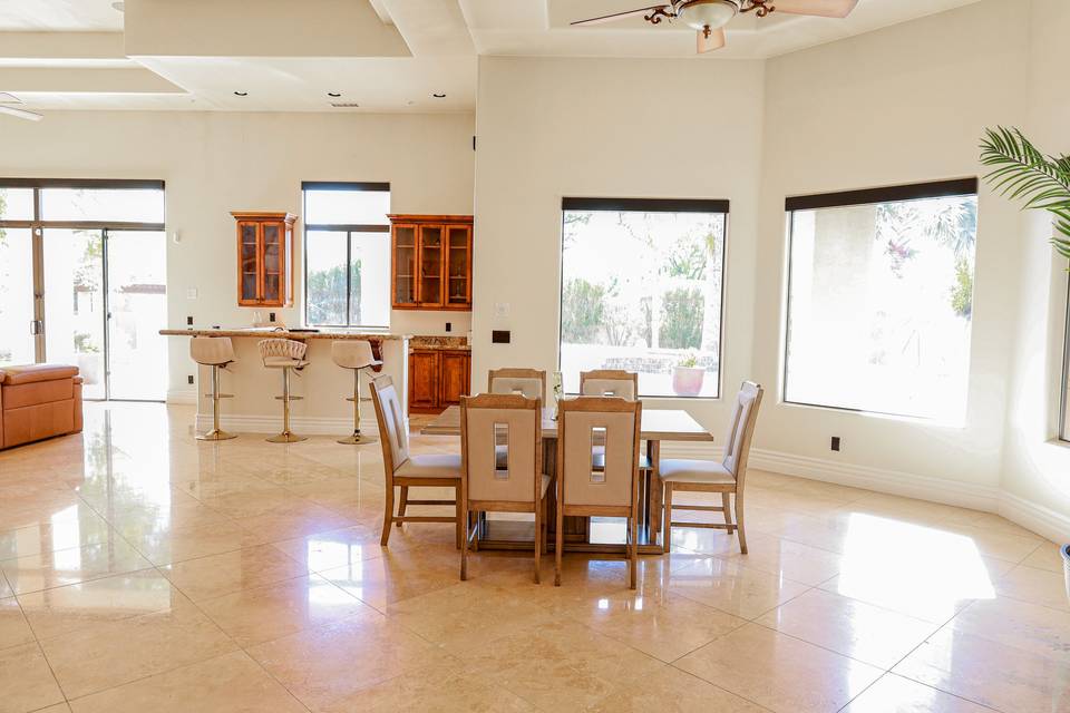 Dining area