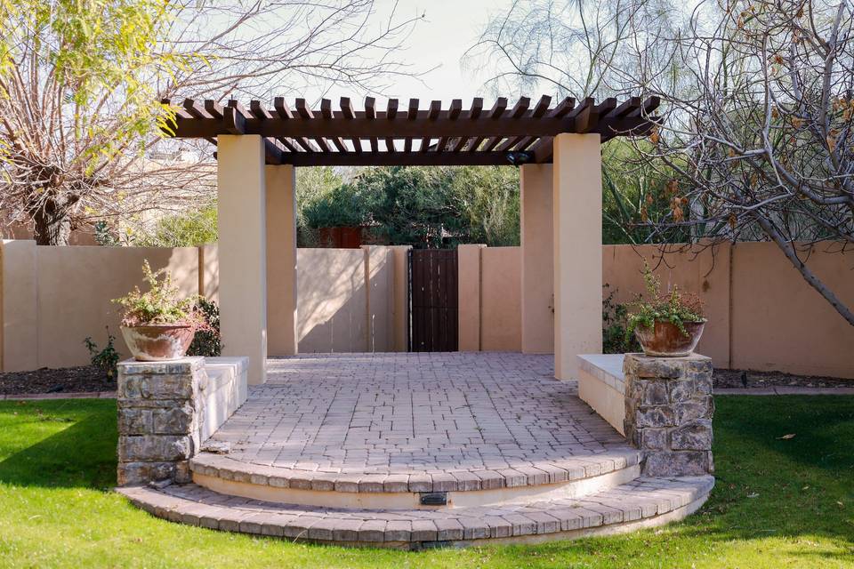 Back yard