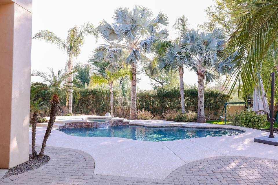 Pool area