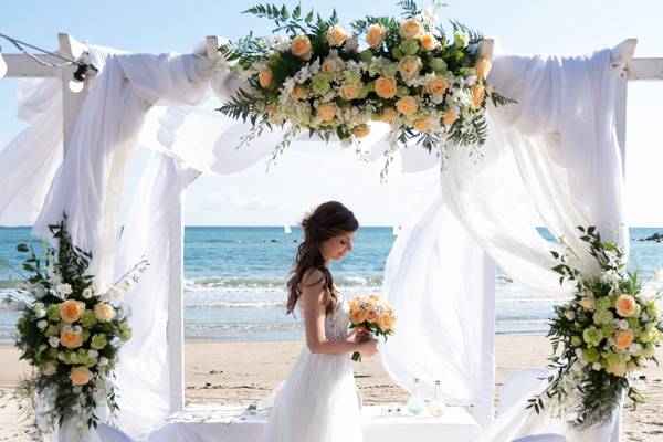 Bacio Wedding on the beach